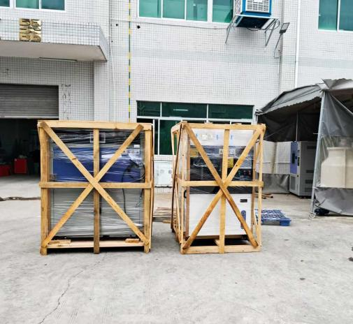 氙燈老化箱發(fā)貨天津客戶公司